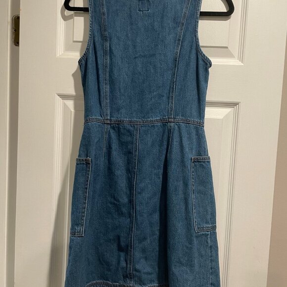 Gap Denim Button Up Jumper (4) - Picture 3 of 3